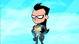 Nightwing and baby