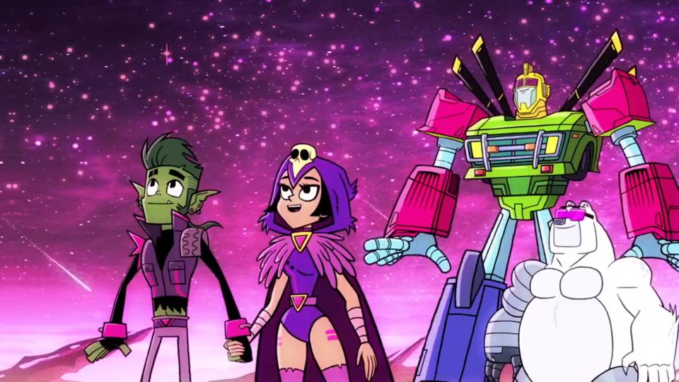 teen titans go night begins to shine song