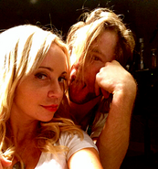 Greg Cipes and Tara Strong being silly