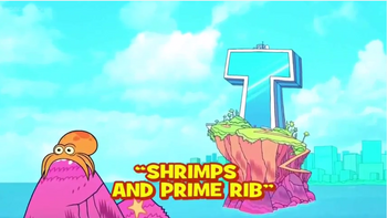 Shrimps and Prime Rib title card