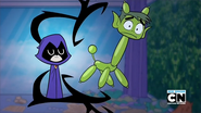 Now Beast Boy can turn into any animal Raven wants.