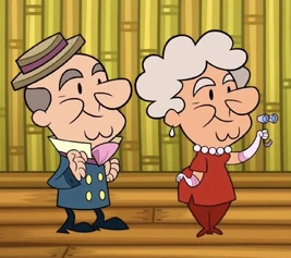 Millionaire and his Wife