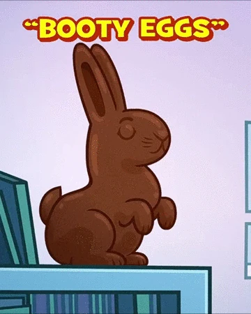 Booty Eggs Teen Titans Go Wiki Fandom With tenor, maker of gif keyboard, add popular cartoon booty animated gifs to your conversations. booty eggs teen titans go wiki fandom