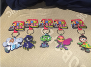 Teen Titans Go! Keyrings