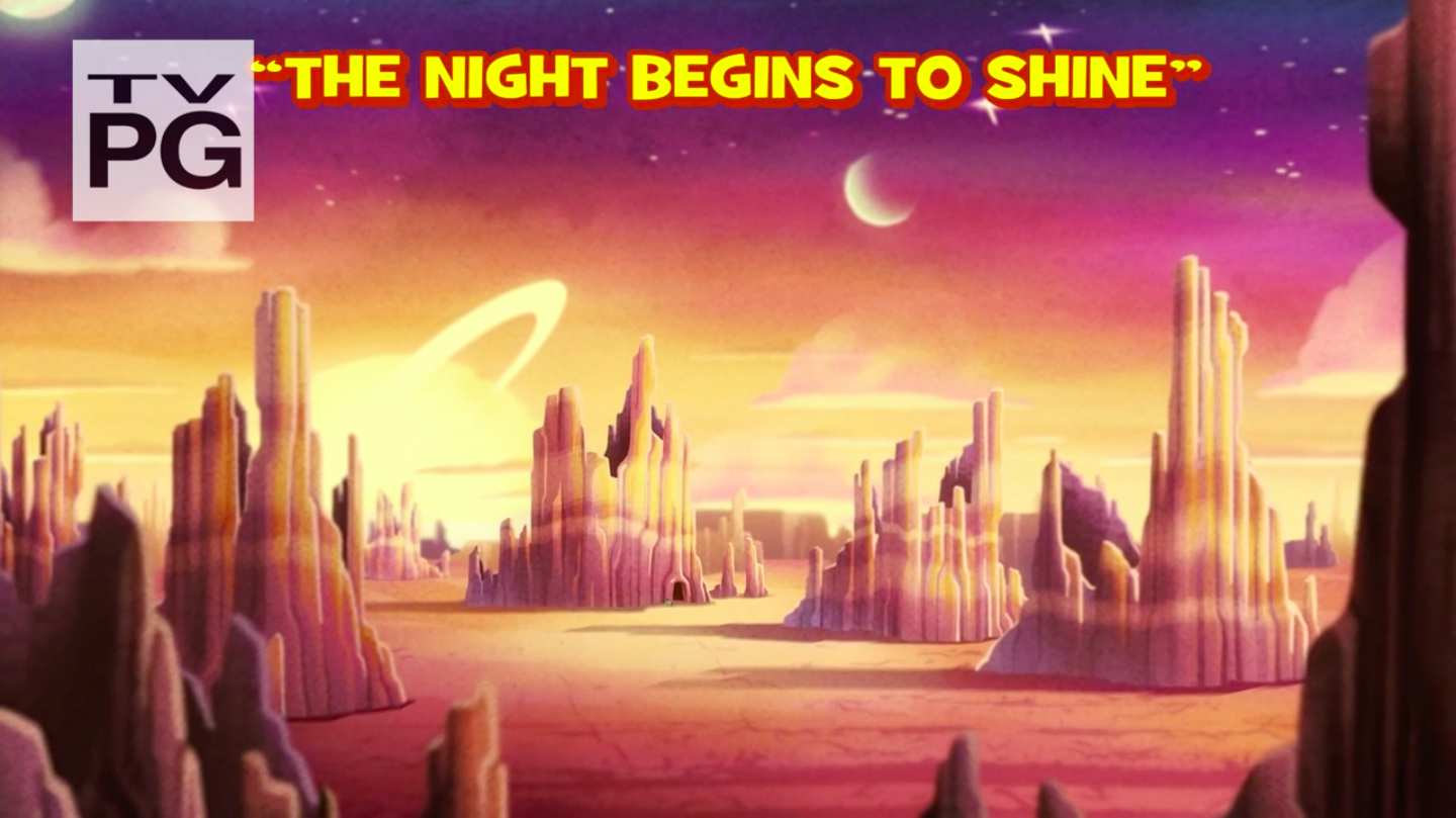 who sings the night begins to shine song?