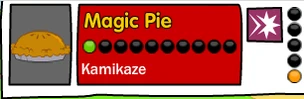 The Magic Pie icon on Titans Most Wanted.