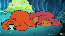 Nothing better than honey side by side with your bear pals.