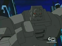 Cinderblock as he appeared in Teen Titans (2003)