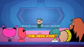 The HIVE Five Titlecard