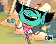 Specialized pink jump suit for the sport of eating teeth.