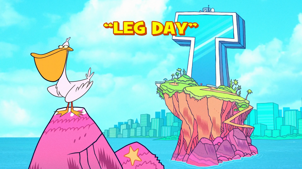 Leg Day, Teen Titans Go! Wiki