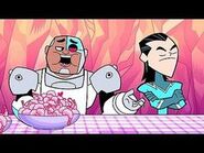 aqualad angry that his shrimp friends are being eaten