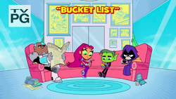Bucket List Gallery Teen Titans Go Wiki Fandom