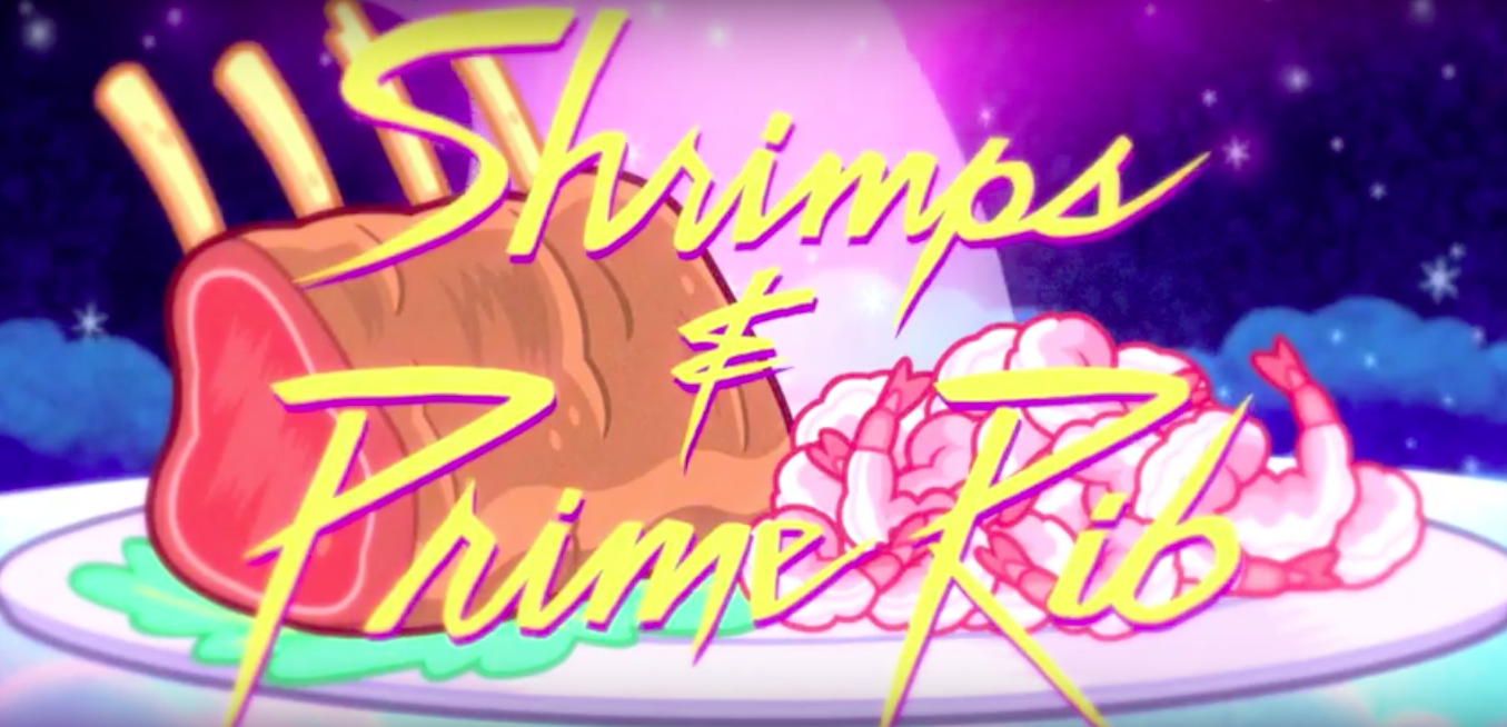 Shrimps And Prime Rib Song Teen Titans Go Wiki Fandom - roblox id songs shrimps