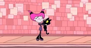 Jinx and the black cat