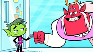 Beast boy and trigon