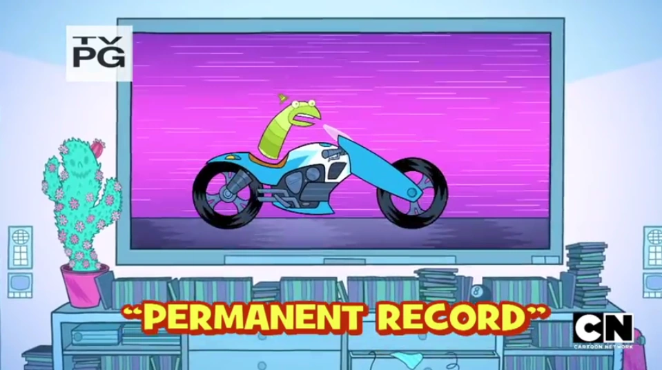 Permanent Record Teen Titans Go! Wiki Fandom