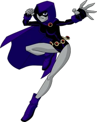 Raven as depicted in Teen Titans (2003)