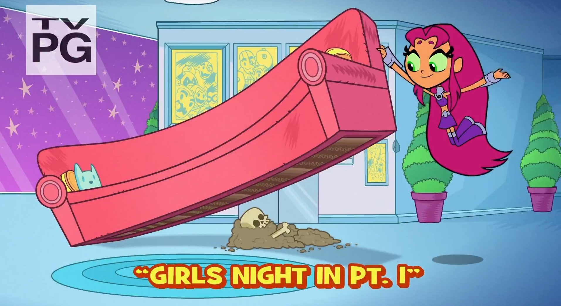 teen titans go girls night out