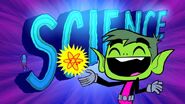 Beast Boy also wants to do some science.