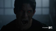 Teen Wolf Season 5 Episode 18 Maid of Gevaudan Scott's alpha eyes