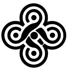 Symbols five fold knot 1