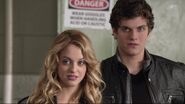 S2 Erica and Isaac in class