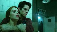 5x05 Stiles and Lydia hiding