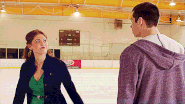 2x03 Stiles and Lydia skating