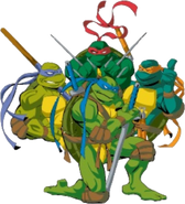 2003 TMNT Render