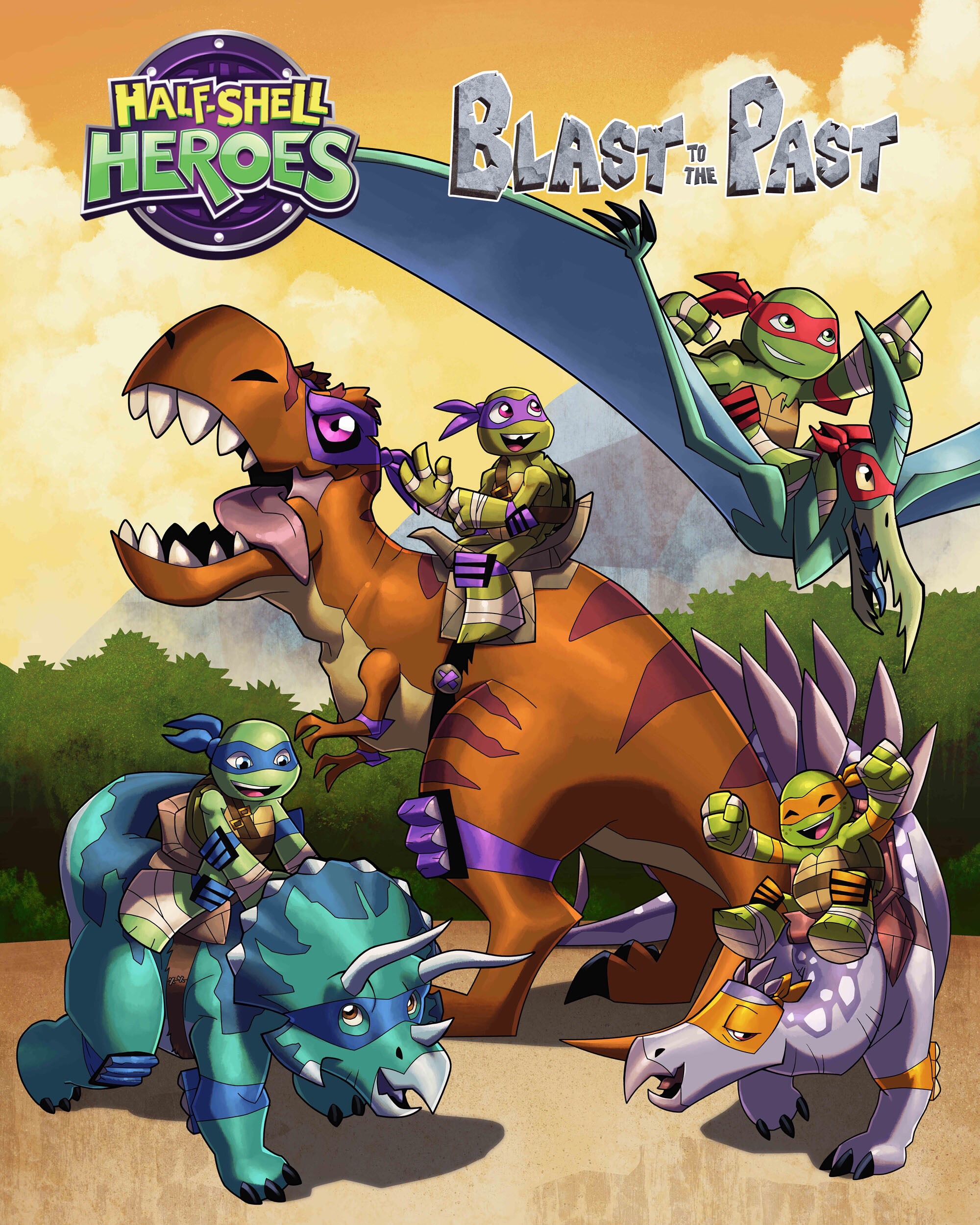 Tmnt dinosaurs toys 2025