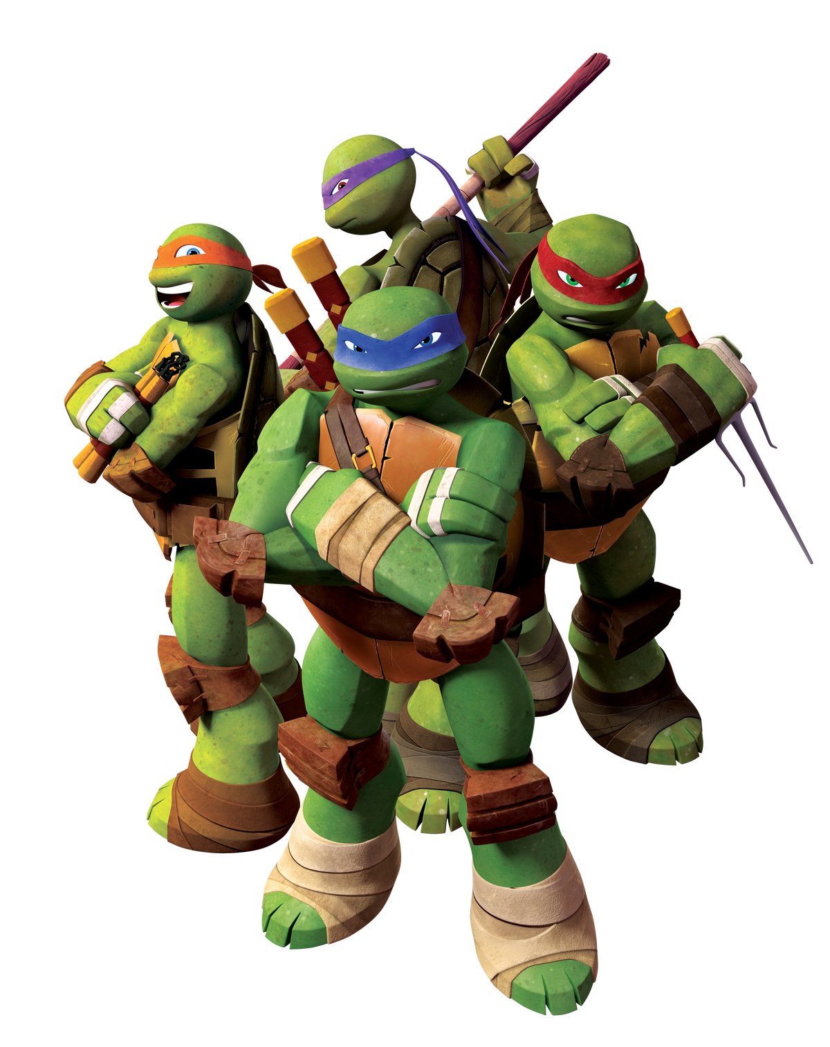 TMNT 2012 Episode 1: Four Turtles in a Big City!!