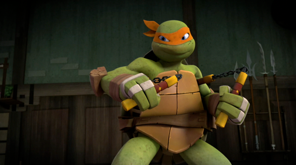 Teenage Mutant Ninja Turtles (Nickelodeon 2012) - Michelangelo v.2