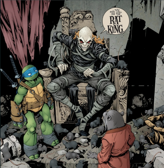 Rat King, Enter the Rat King, Teenage Mutant Ninja Turtles (TMNT) animation  cel, in O. M. Winters's Animation Art Comic Art Gallery Room
