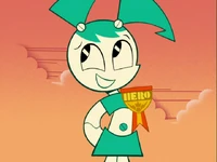 Jenny is very happy that she is finally allowed to save the earth.