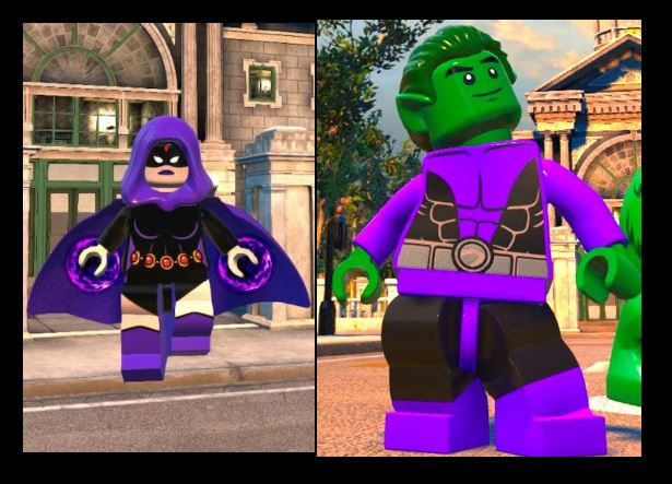 lego raven superhero