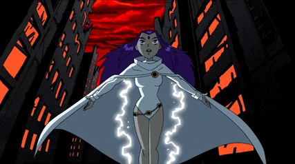 Pure White Raven in the three-part fourth season finale "The End"