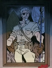 Painting of Slade Wilson in his home