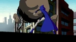 Raven withstanding an attack from Terra