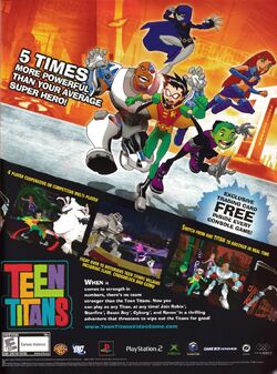 Jogo Teen Titans Playstation 2