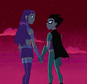 Robin and Starfire officially reconcile