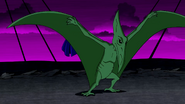 Beast Boy as Pteranodon