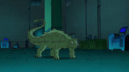 Beast Boy as Ankylosaurus
