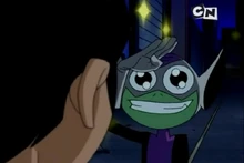 Chico Bestia presentándose a Robin.