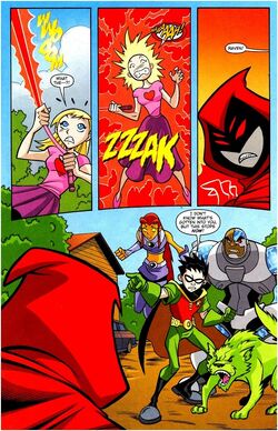 red raven teen titans