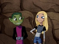 Chico Bestia al conocer a Terra.