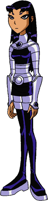 black fire from teen titans anime