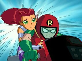 Teen Titans Robin and Starfire 82823247
