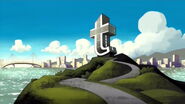 The tower as seen in New Teen Titans