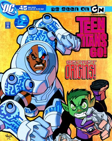 Biography Of A Beast Boy Cyborg S Story Teen Titans Wiki Fandom